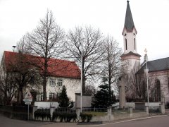 Wolfersdorf Dorfmitte Winter Wolfersdorf Dorfmitte Winter